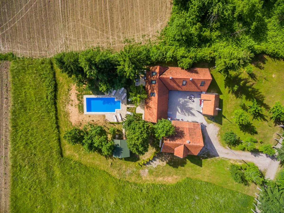 Beautiful Cottage With Heated Pool For 22 Ppl Plaški Eksteriør bilde