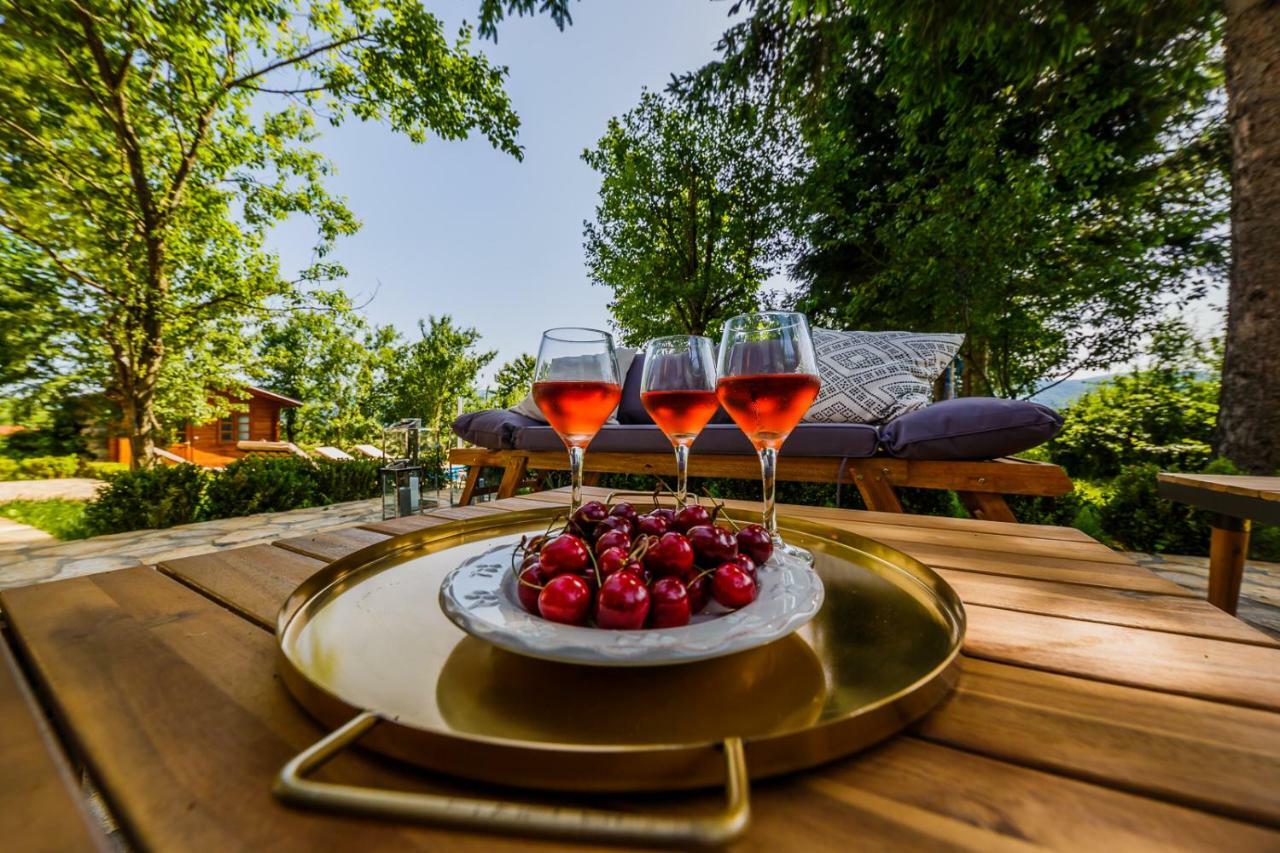 Beautiful Cottage With Heated Pool For 22 Ppl Plaški Eksteriør bilde
